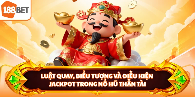 Luật quay, biểu tượng và điều kiện jackpot trong Nổ Hũ Thần Tài